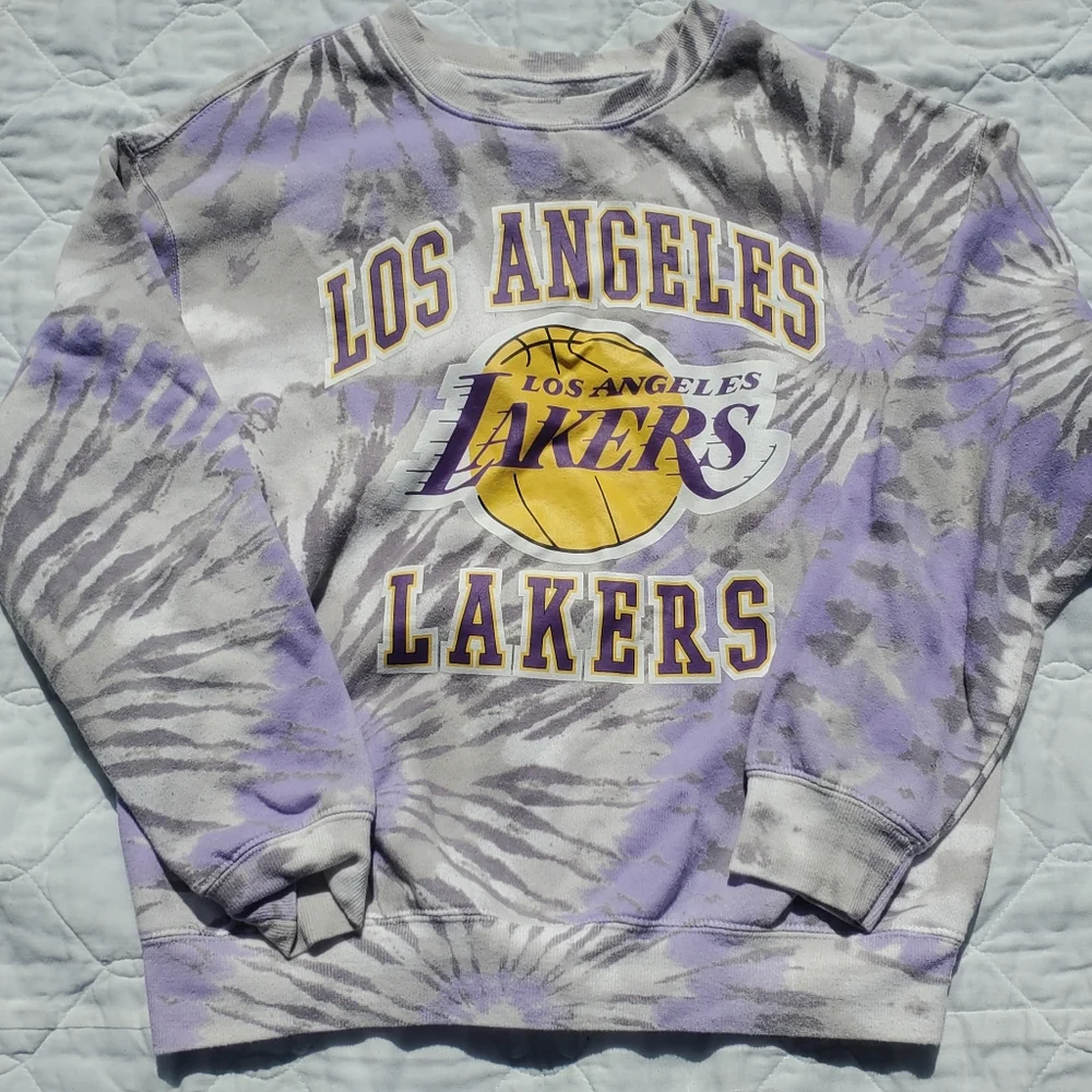 LA Lakers tie-dye crewneck - Picture 2 of 5